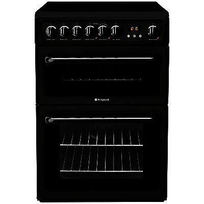 Hotpoint HAE60KS Electric Cooker, Black Hotpoint HAE60KS Electric Cooker, Black